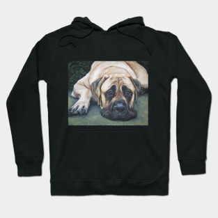 American Mastiff Fine Art Painting Hoodie